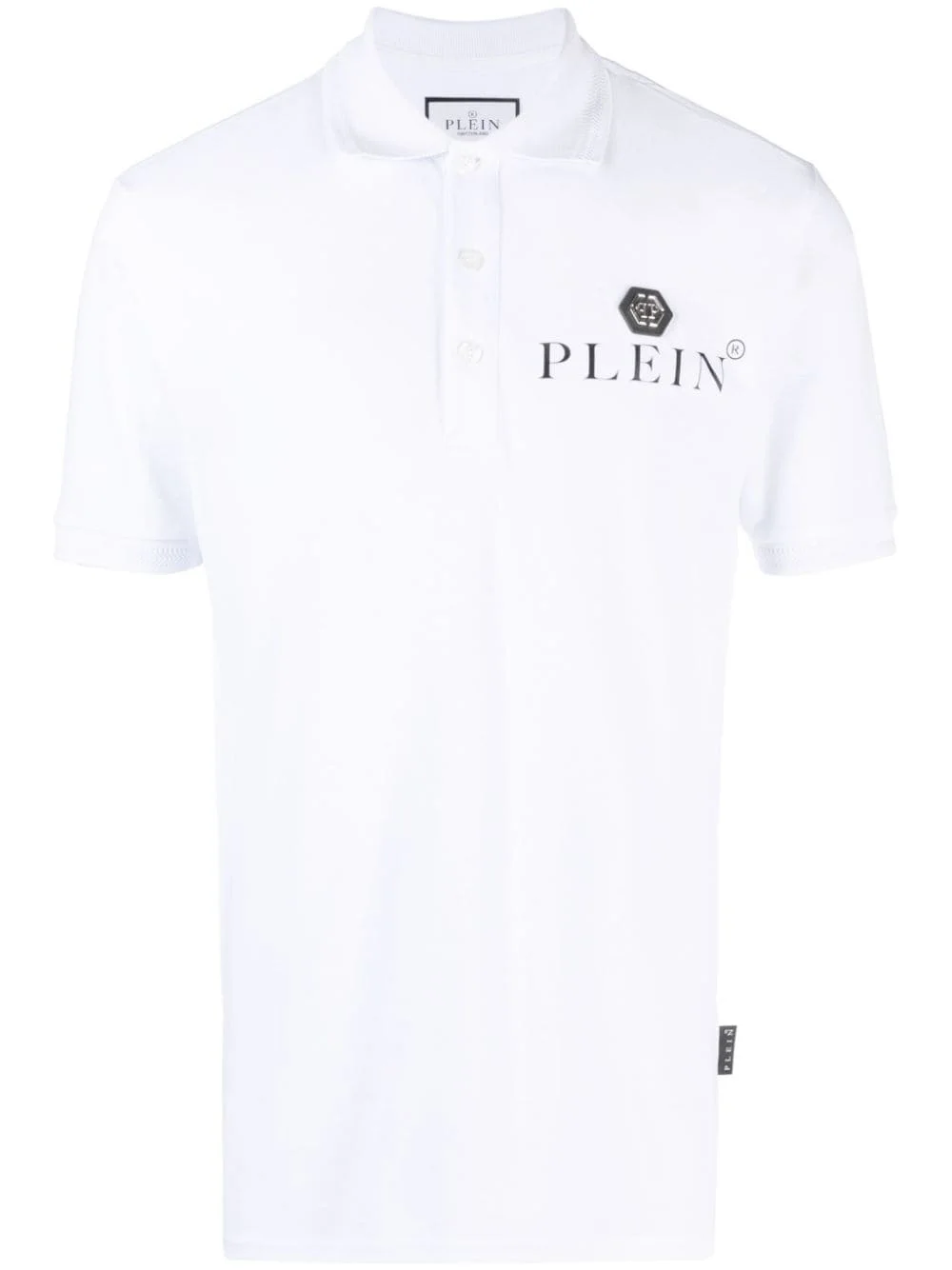 Iconic piqué cotton polo shirt - 1