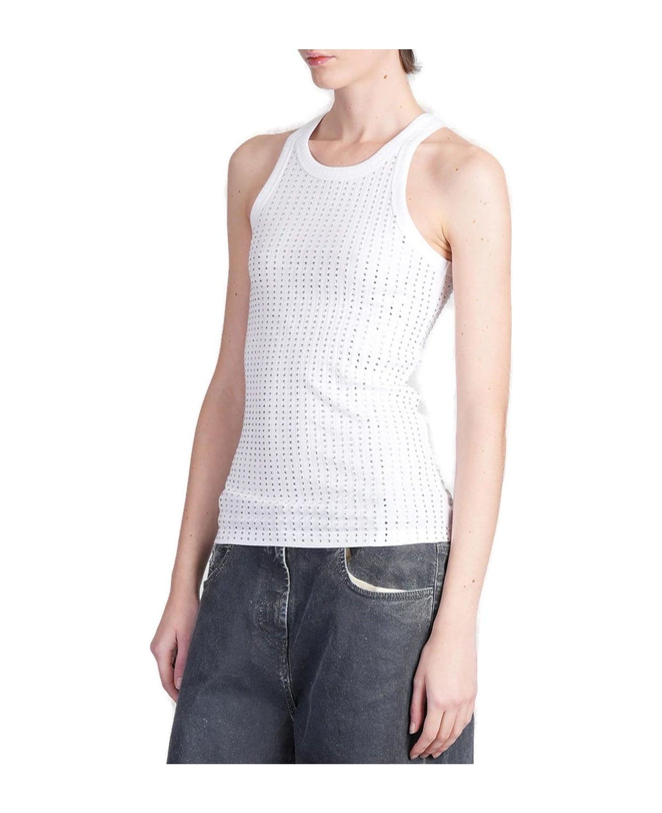 Jersey Ribbed Tank Top - 3