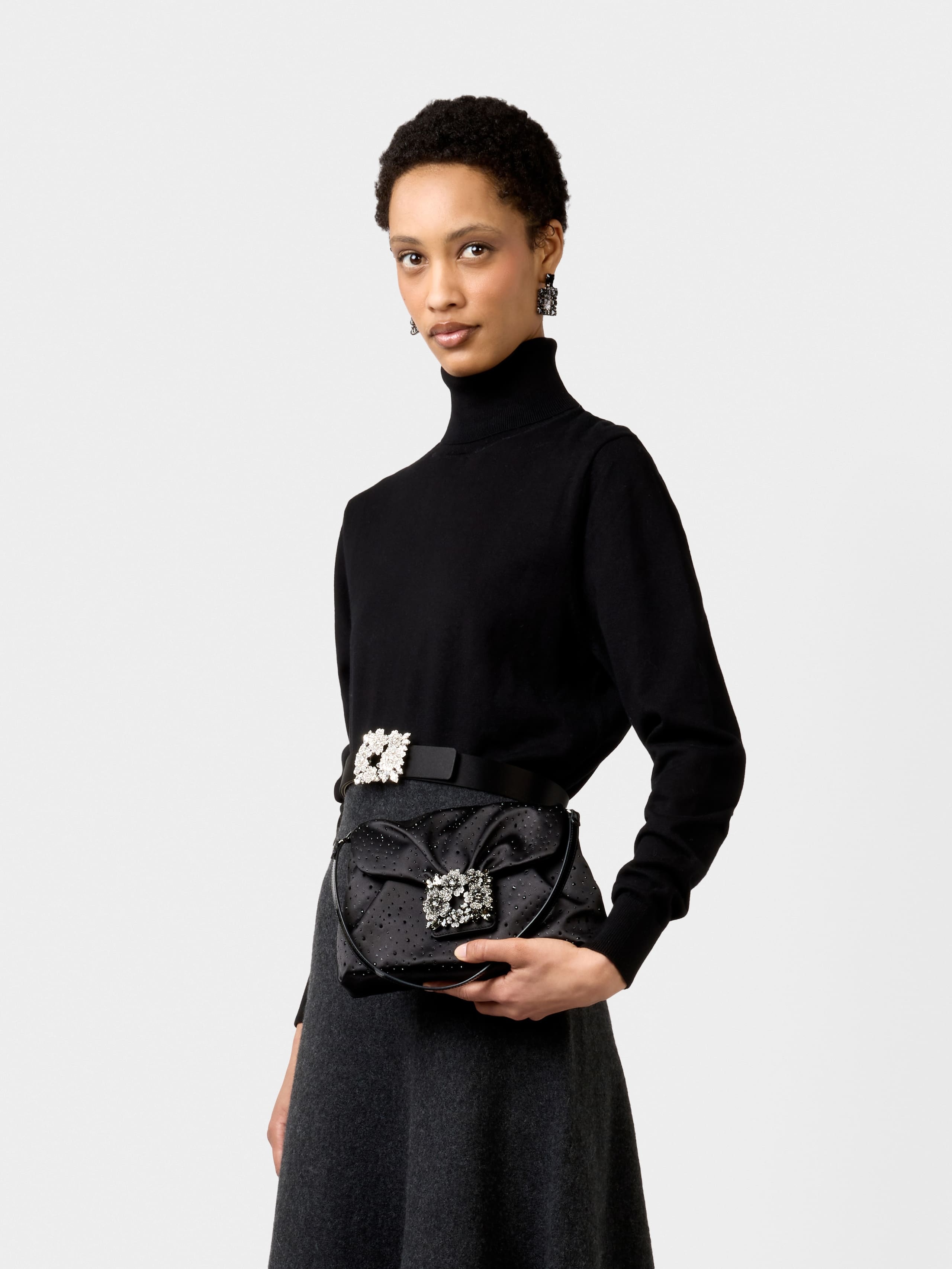 Efflorescence Micro Bag in satin - 8