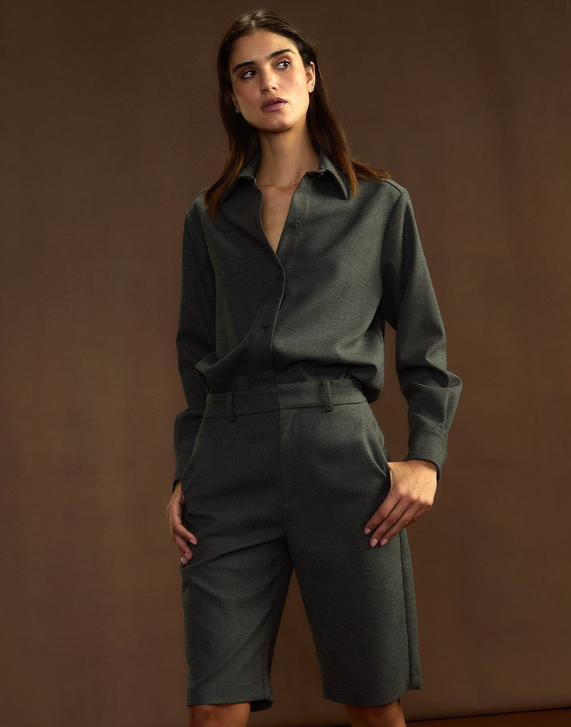 Wellesley Flannel Suiting Shorts 5