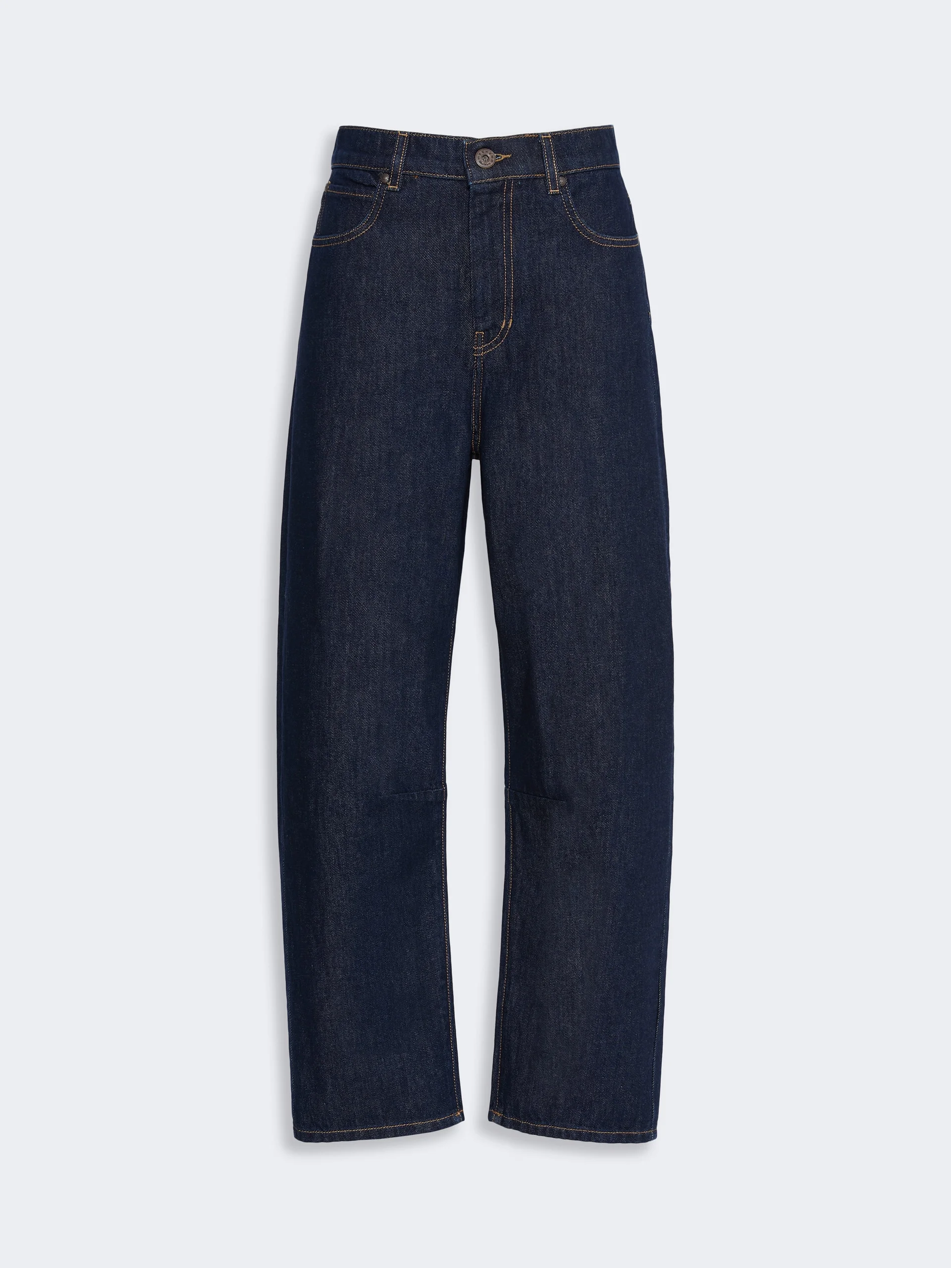 CADUCA Barrel-leg denim jeans - NAVY - 1