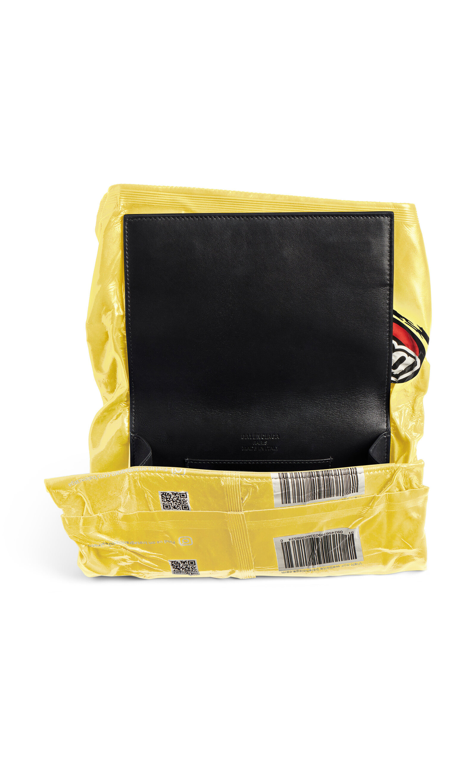 Chips Leather Wallet yellow - 5