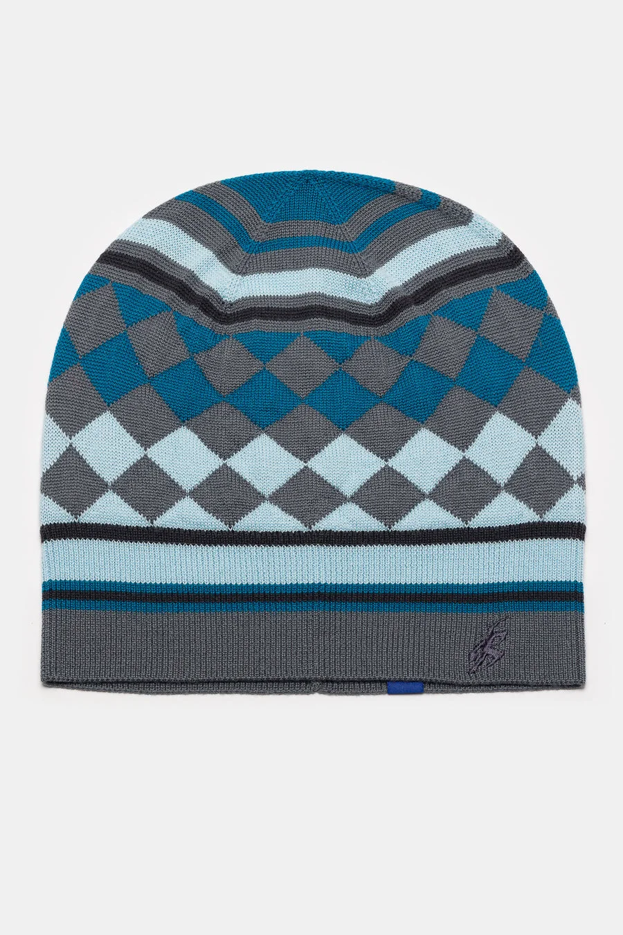 Aquifolia Knit Hat in Anchor Grey/Sky - 1