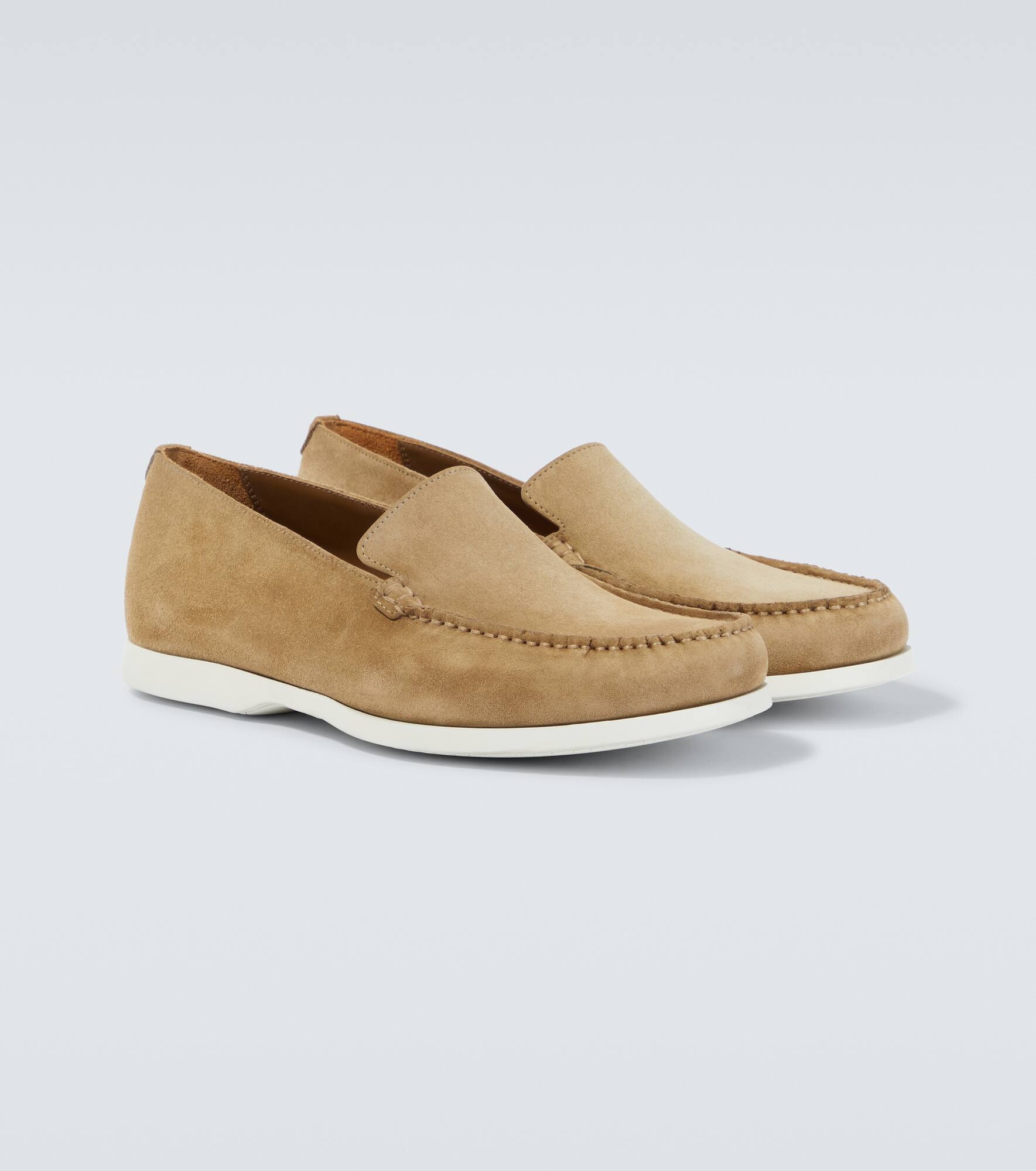 Monaco suede loafers - 5