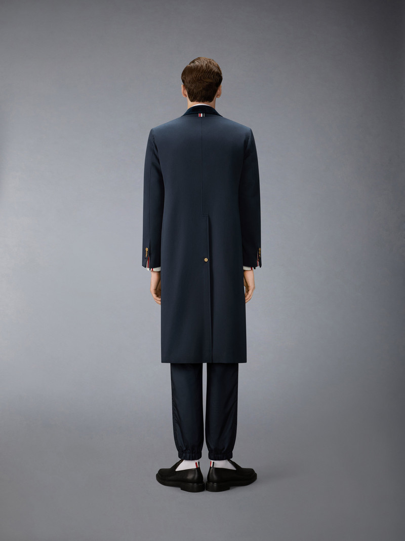 GABARDINE ELONGATED OVERCOAT 4