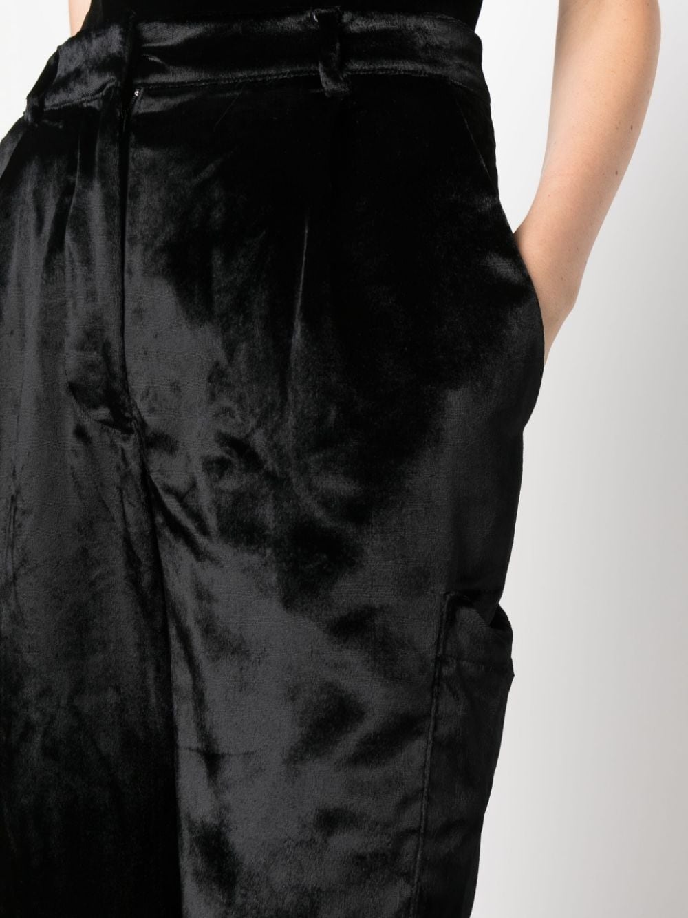 Luli wide-leg cargo trousers - 5