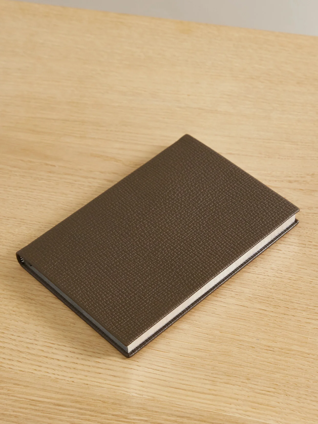 Soho Ludlow Textured-leather Notebook - 1