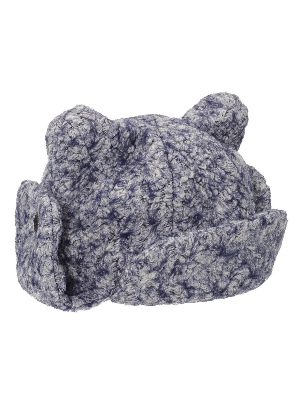 PILOT FROG HAT - BLUE PEBBLES - 1