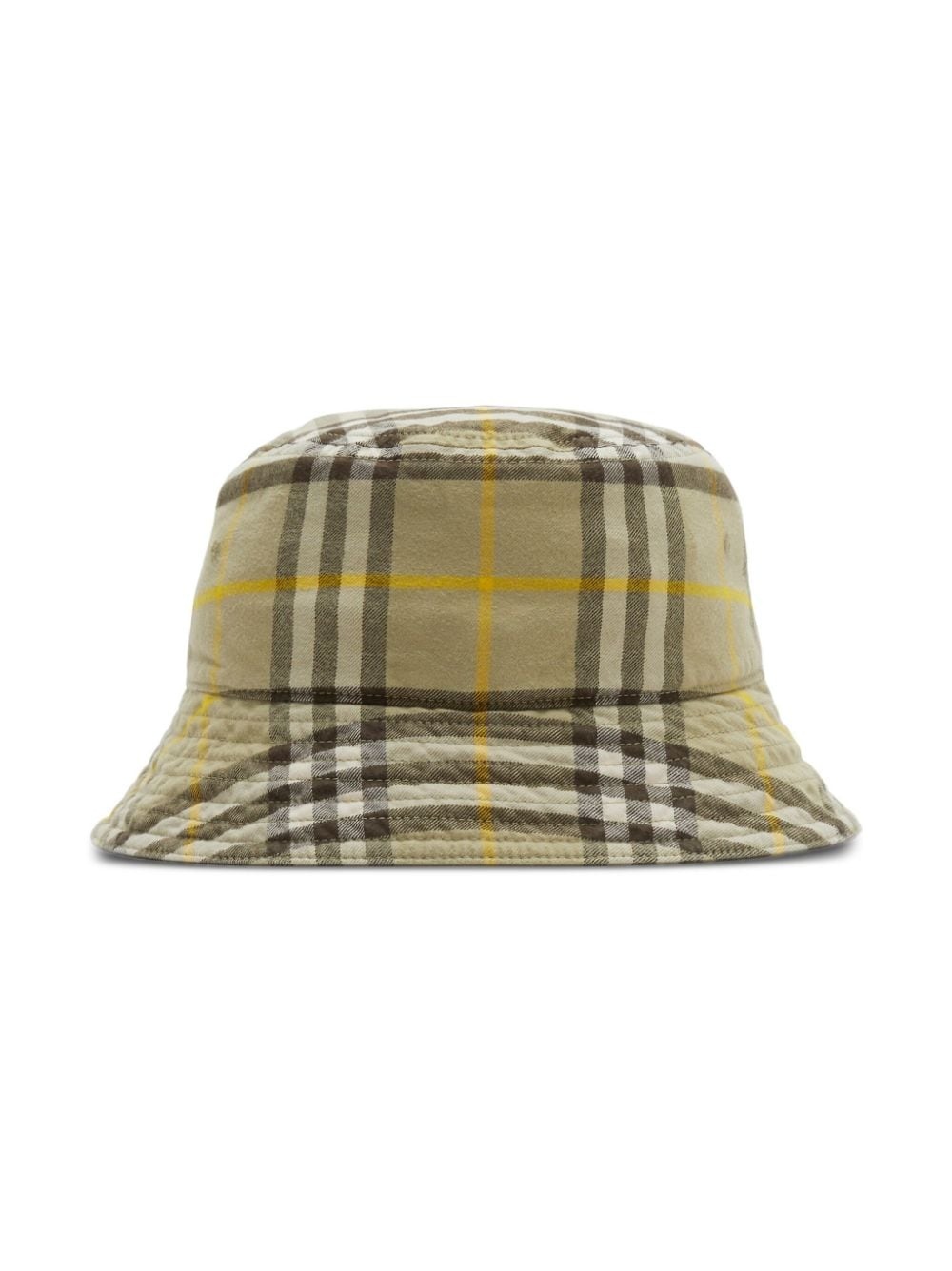 Vintage Check cotton bucket hat - 3