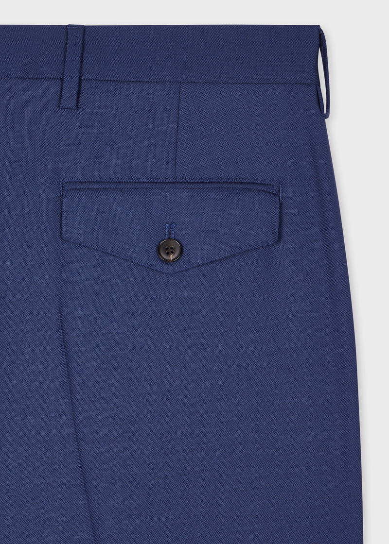 Paul Smith Indigo Fresco Wool Trousers outlook