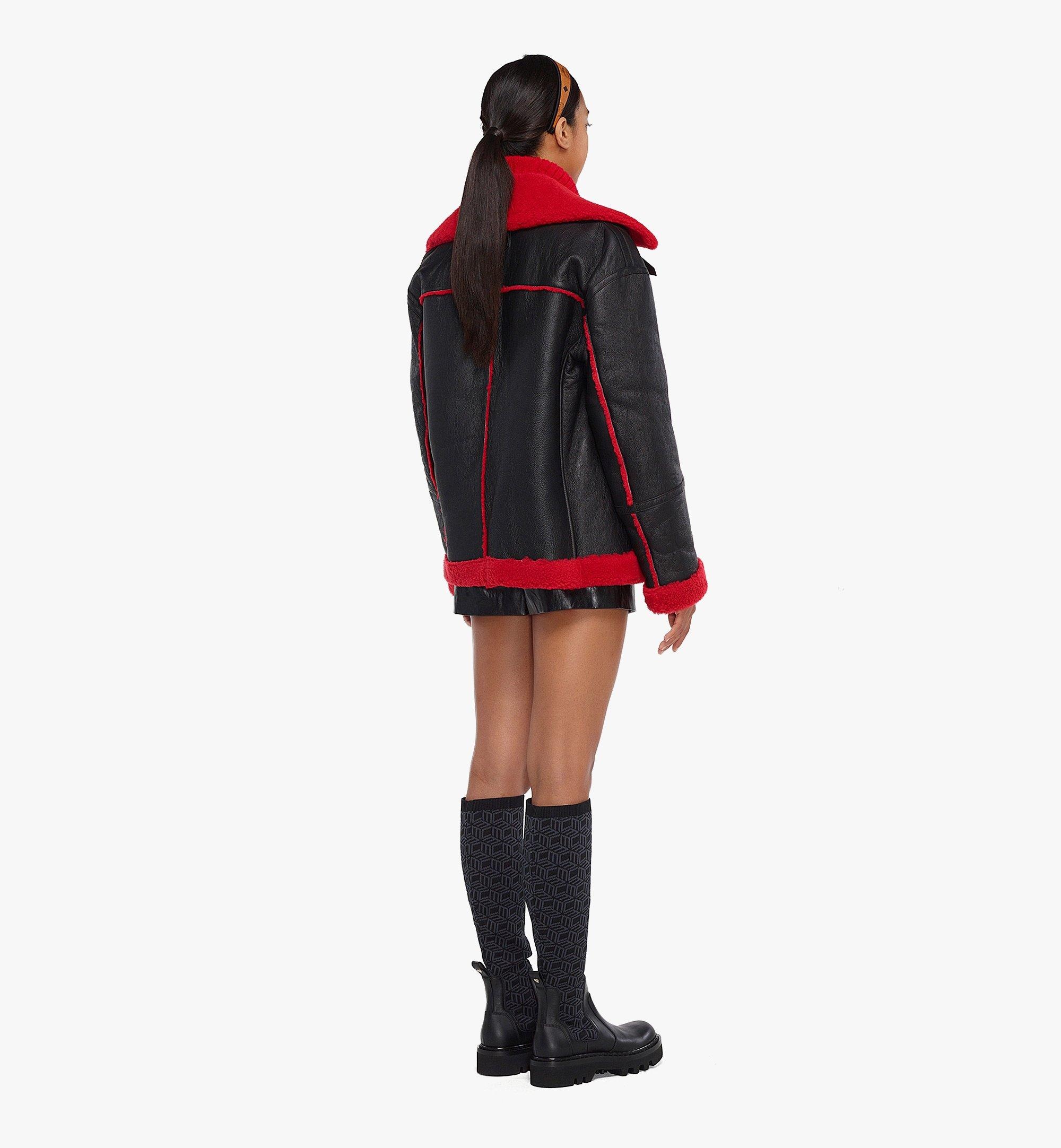 Women’s Shearling Jacket in Lamb Leather - 4