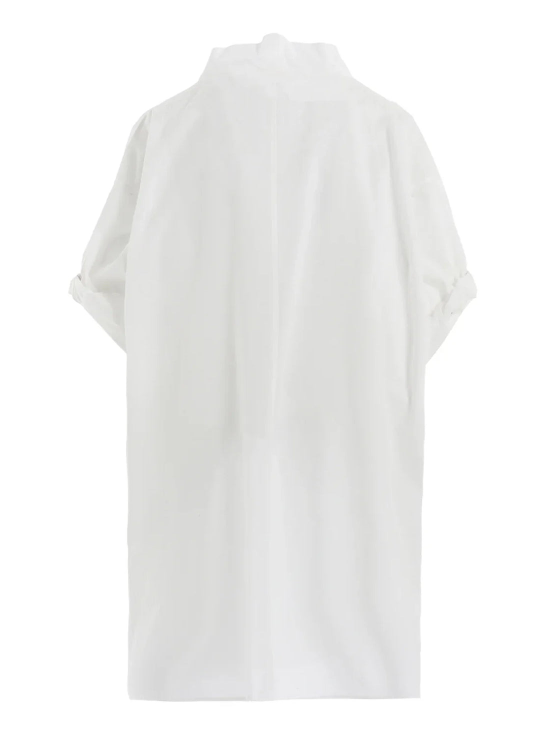 Rolled Up Half Sleeve Blouse - 2