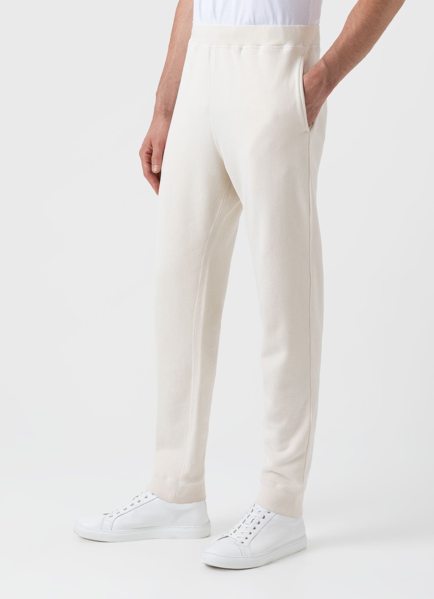 Undyed Loopback Track Pant - 5