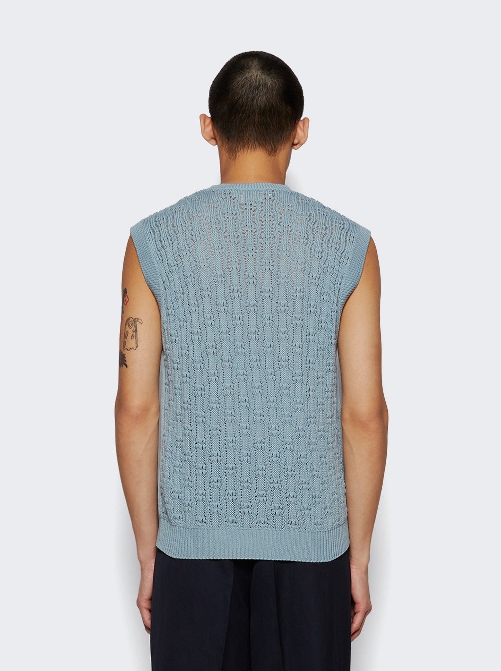Roundneck Sweater Sky - 4