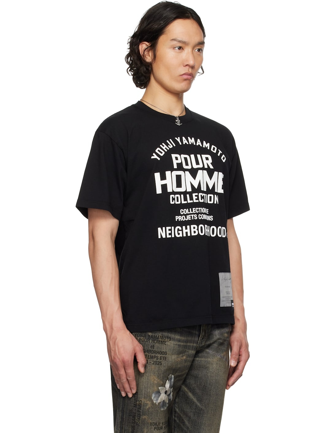 Black NEIGHBORHOOD Edition Short Sleeve T-shirt - 2