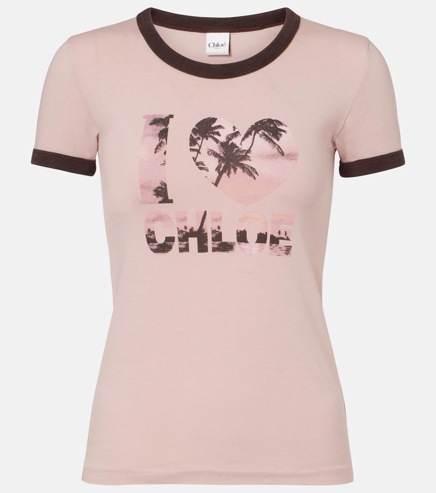 Printed cotton T-shirt - 1