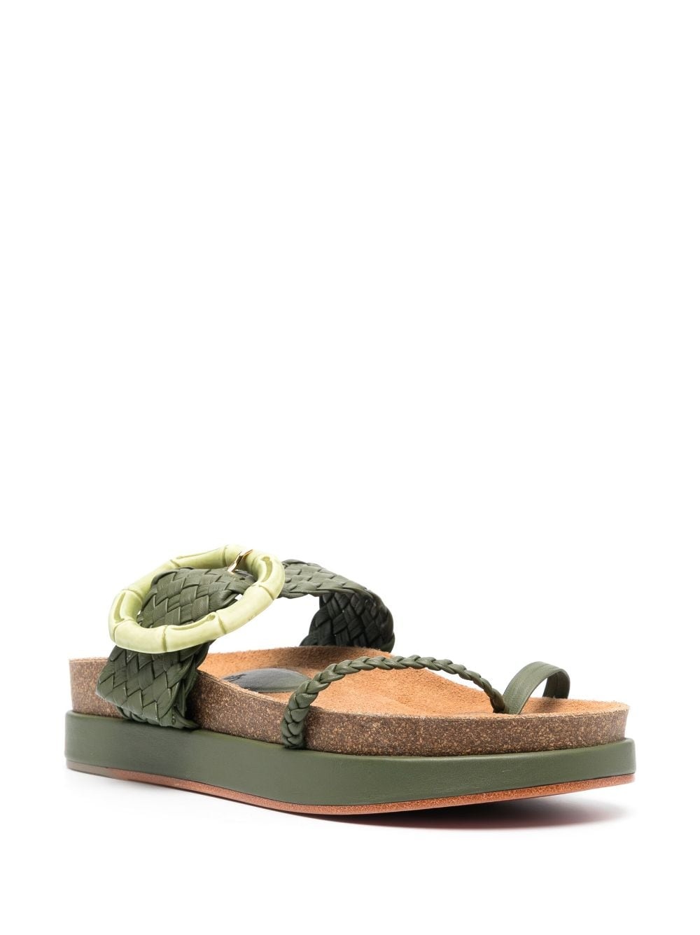 Broadwalk Romance leather slides - 2