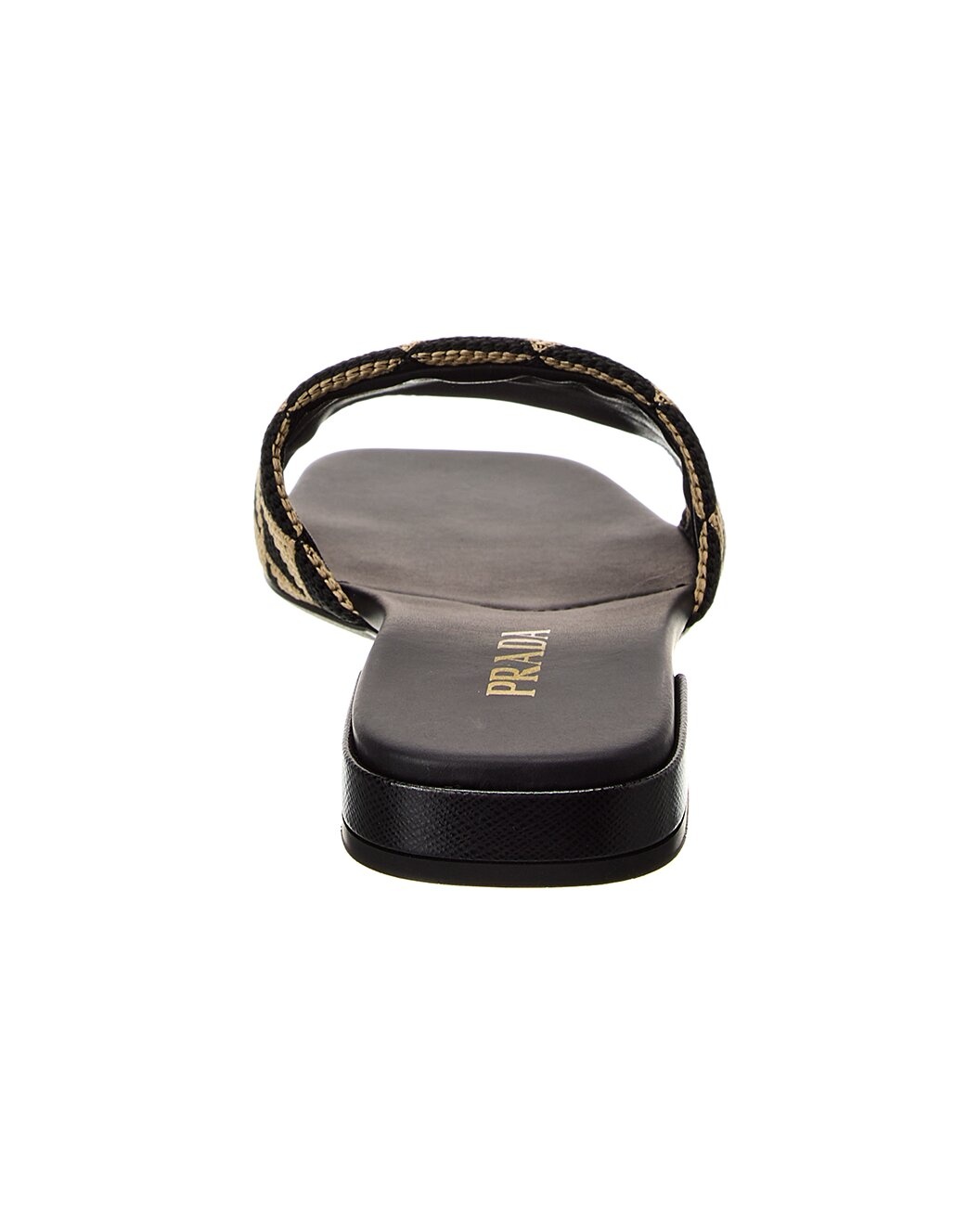 Prada Logo Canvas Slide - 3