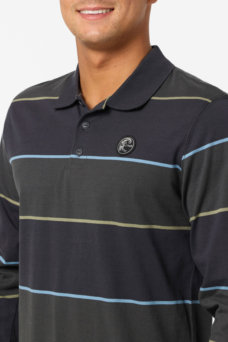 O'Riginals Cassidy Long Sleeve Knit Standard Fit Polo 6