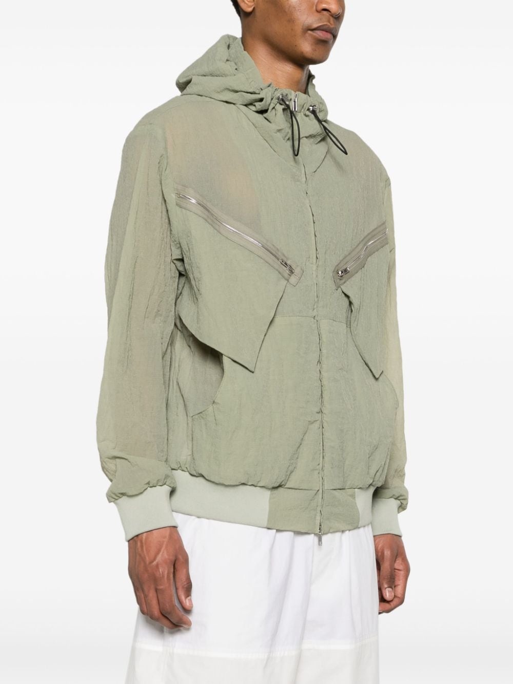 Risar ripstop hooded jacket - 3
