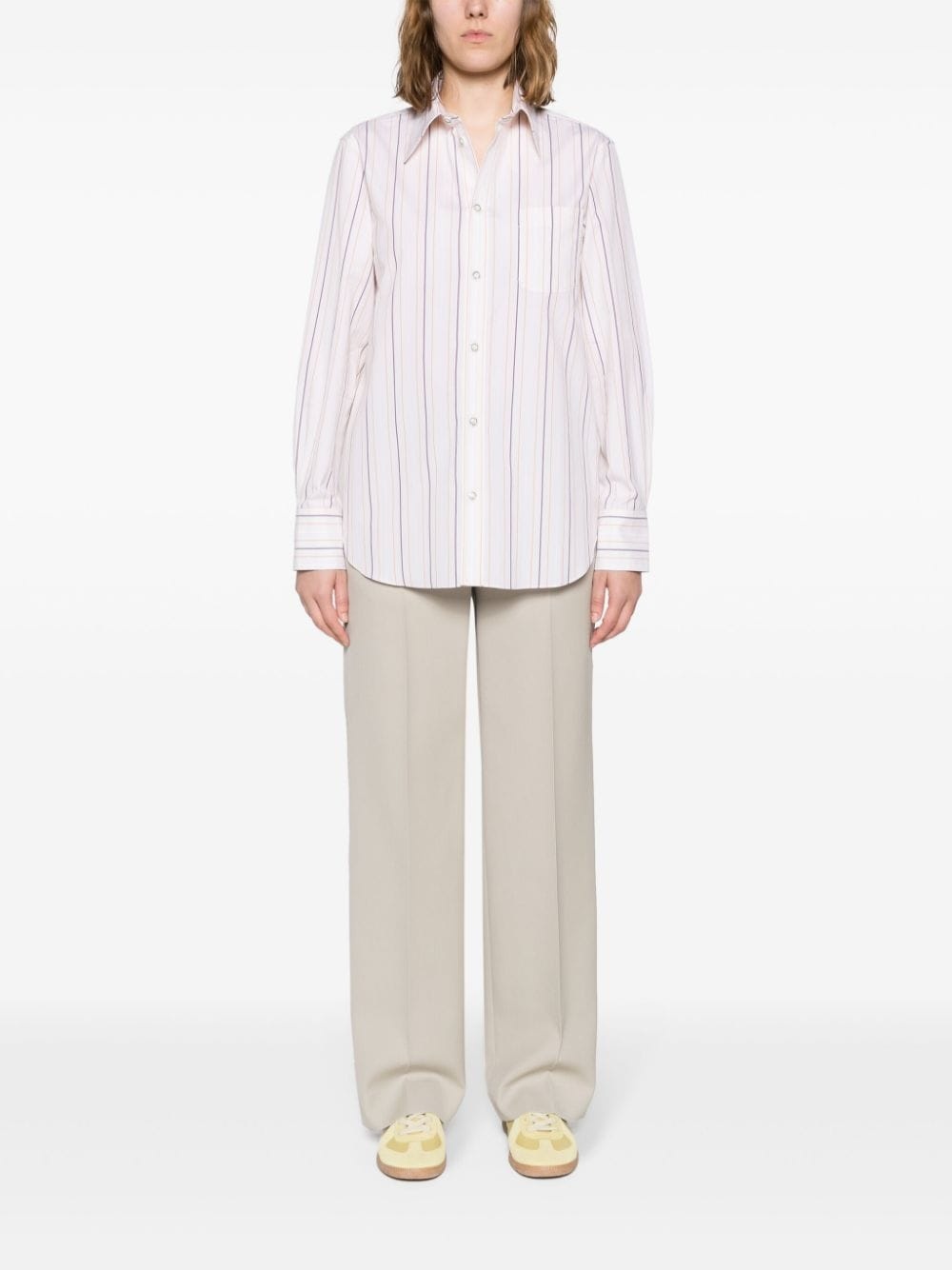 striped cotton shirt - 2