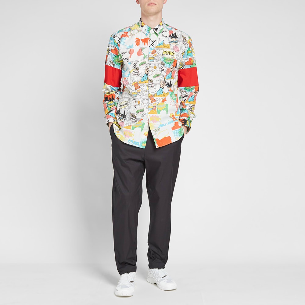 Comme des  Garcons SHIRT Comic Print Shirt - 6