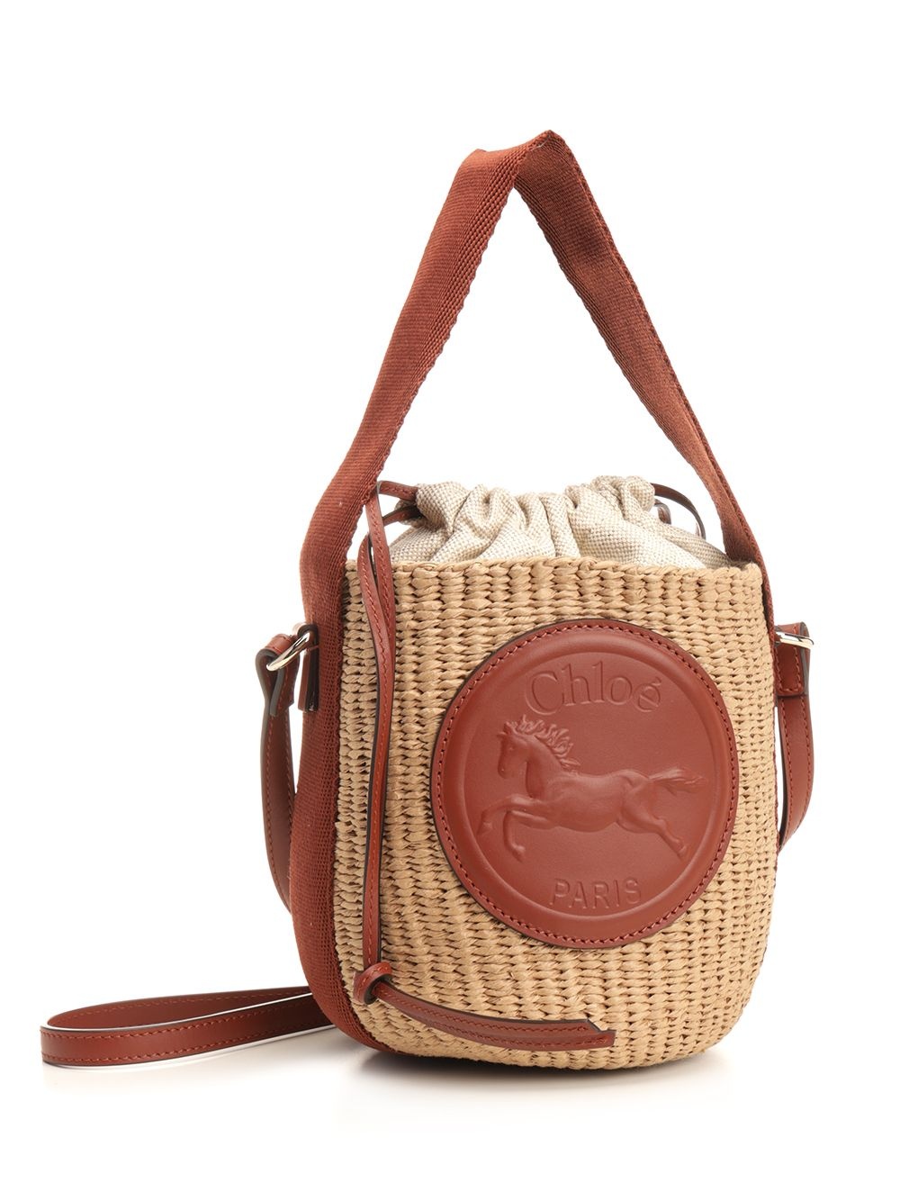 Horse Medal Shoulder Bags Brown - 2