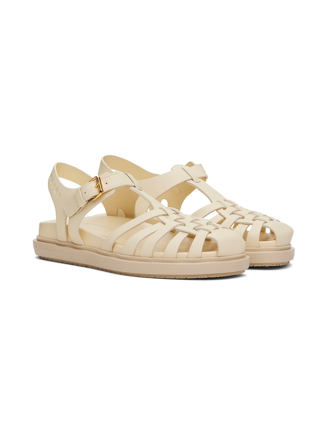 Off-White Fisherman Fussbett Sandals - 4