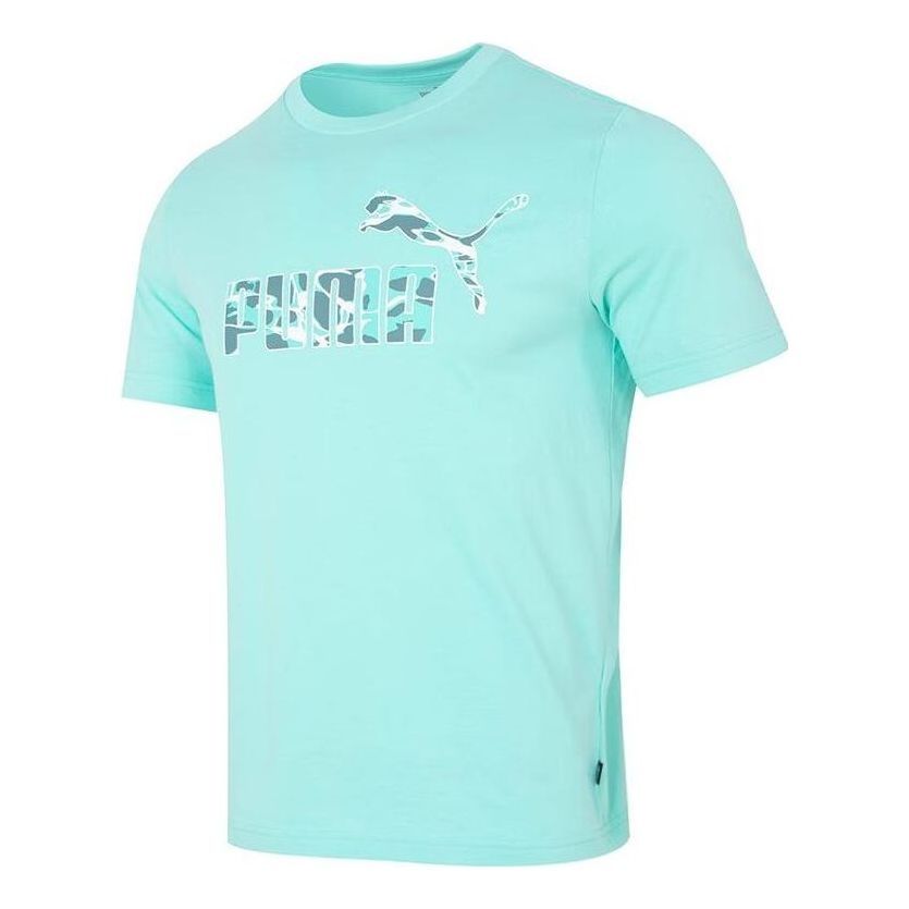 PUMA Summer Splash Graphic T-Shirt 'Teal' 677125-77 - 1