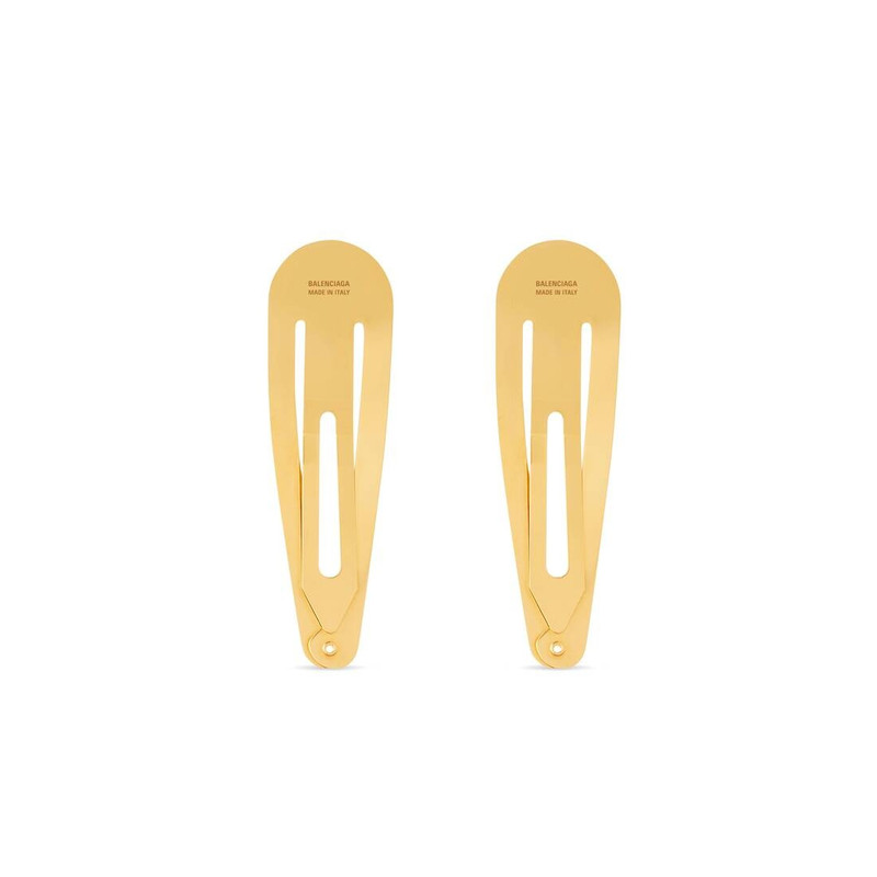 BALENCIAGA Women's Holli Xxl Clip Set in Gold outlook