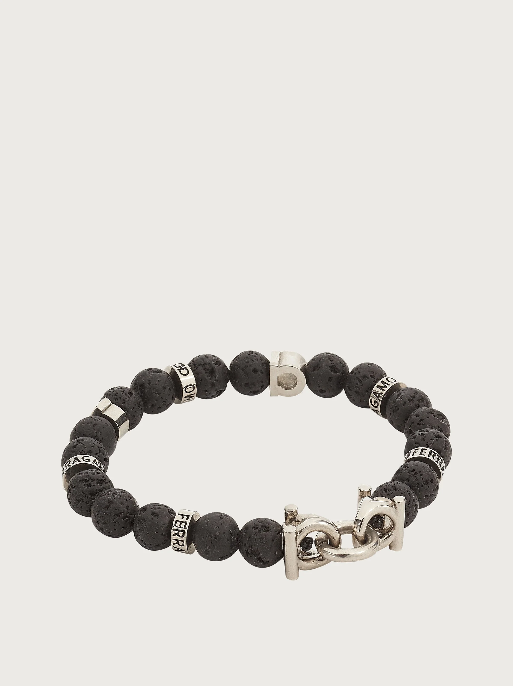 Elasticated bracelet with Gancini - size 17 - 1