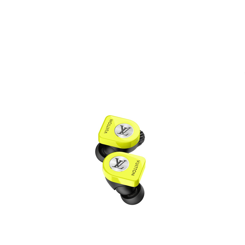 Louis Vuitton Horizon Wireless Earphones - Fluorescent Yellow 4