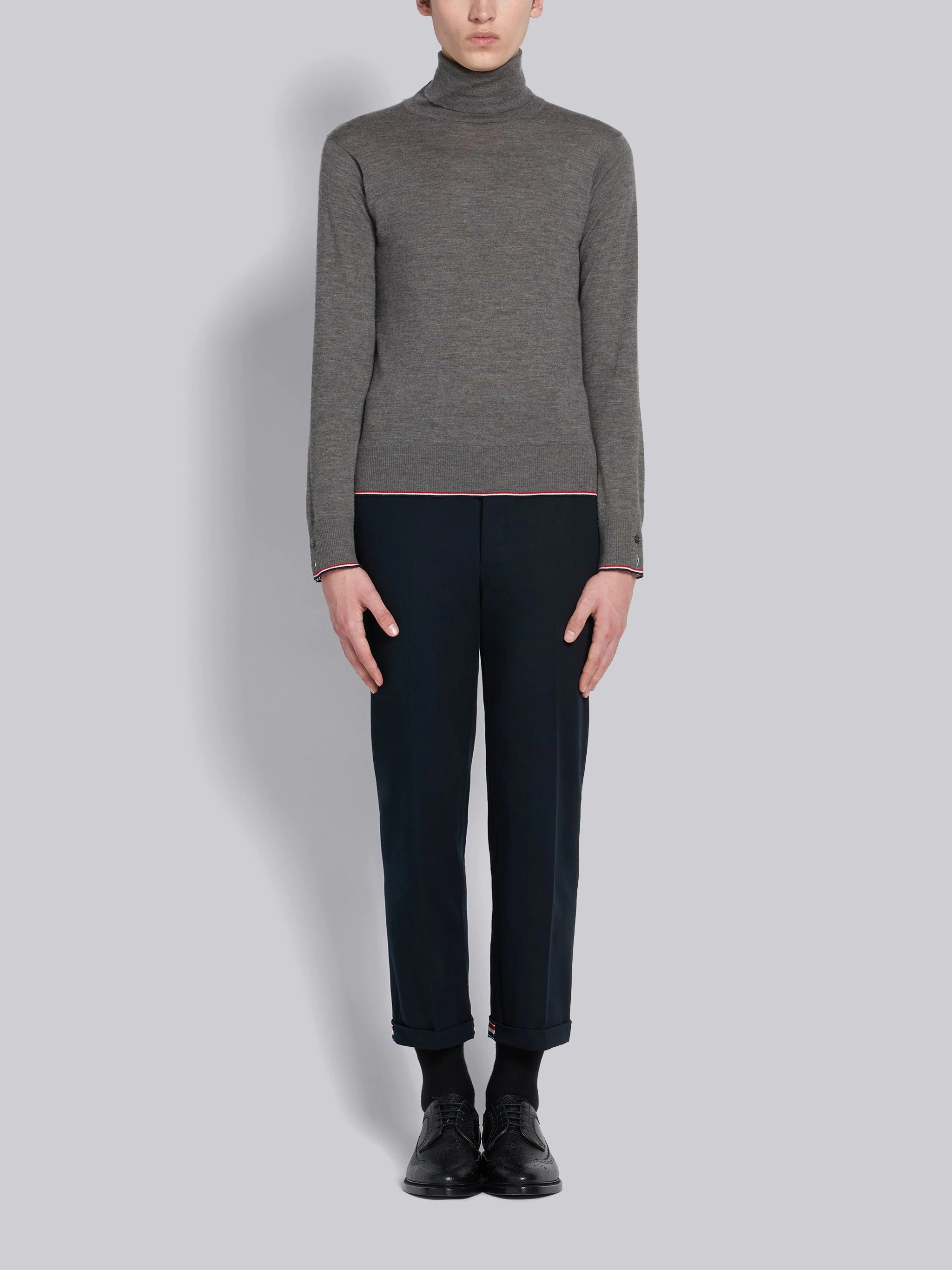 Classic Cashmere Turtleneck Pullover - 4