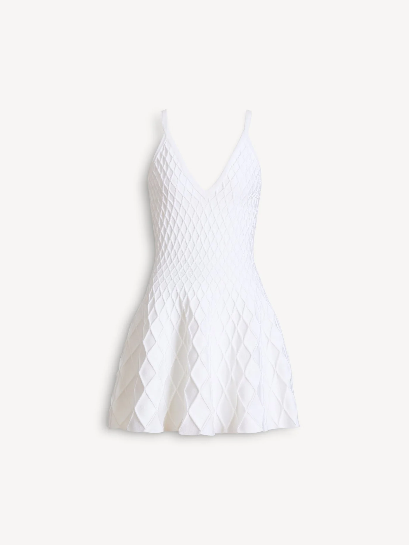 Flared knit dress - 1