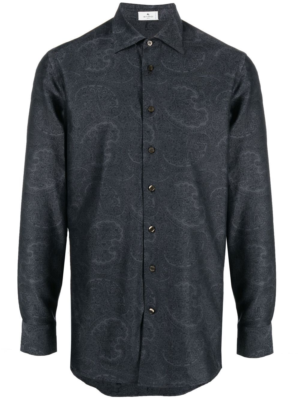 paisley-print dress shirt - 1