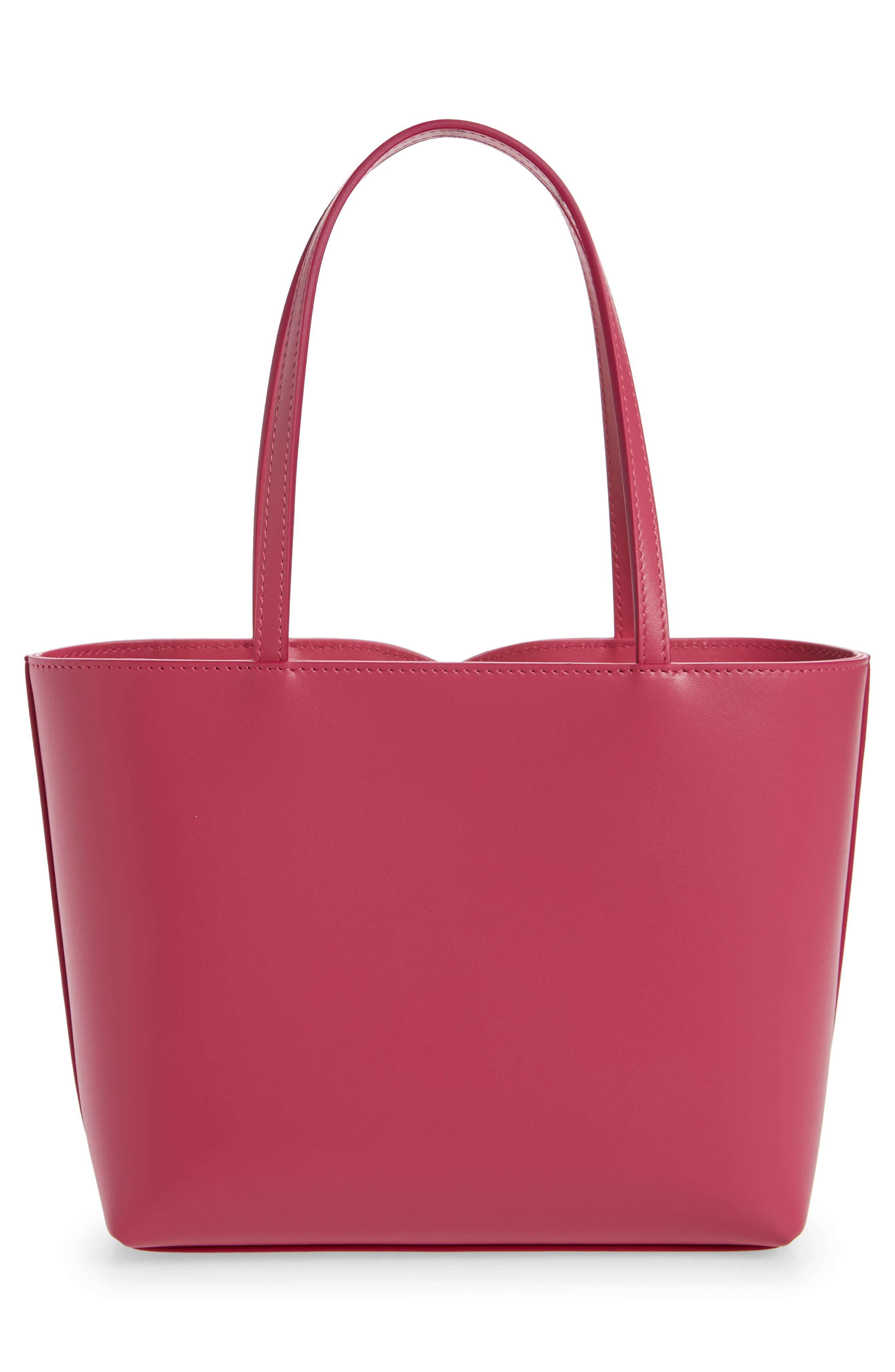 Dolce&Gabbana Large DG Logo Leather Tote in Light Lilac at Nordstrom - 3