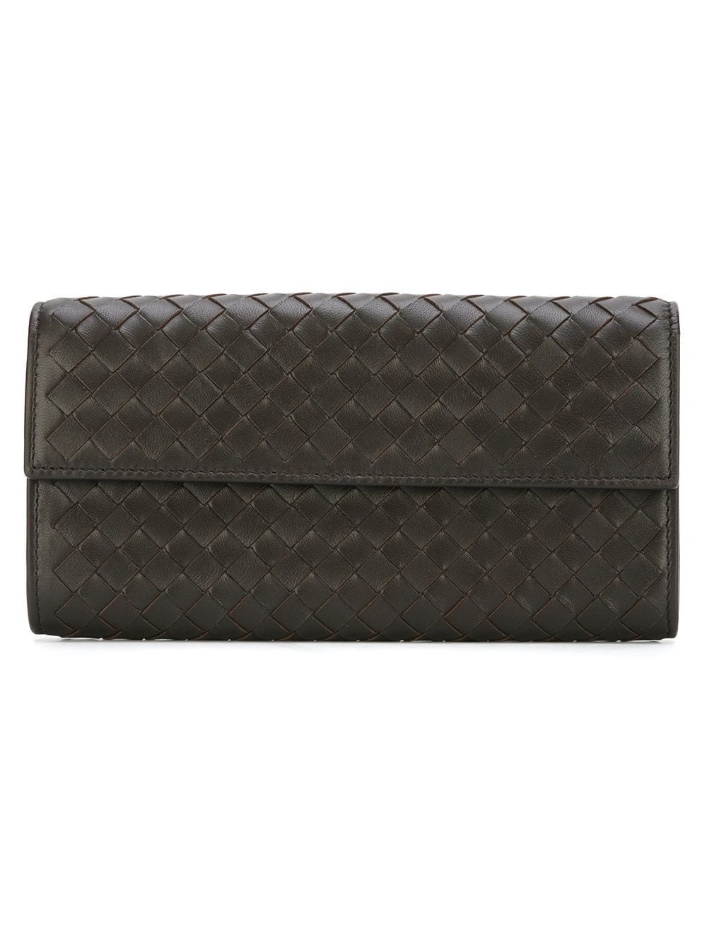 intrecciato continental wallet  - 1