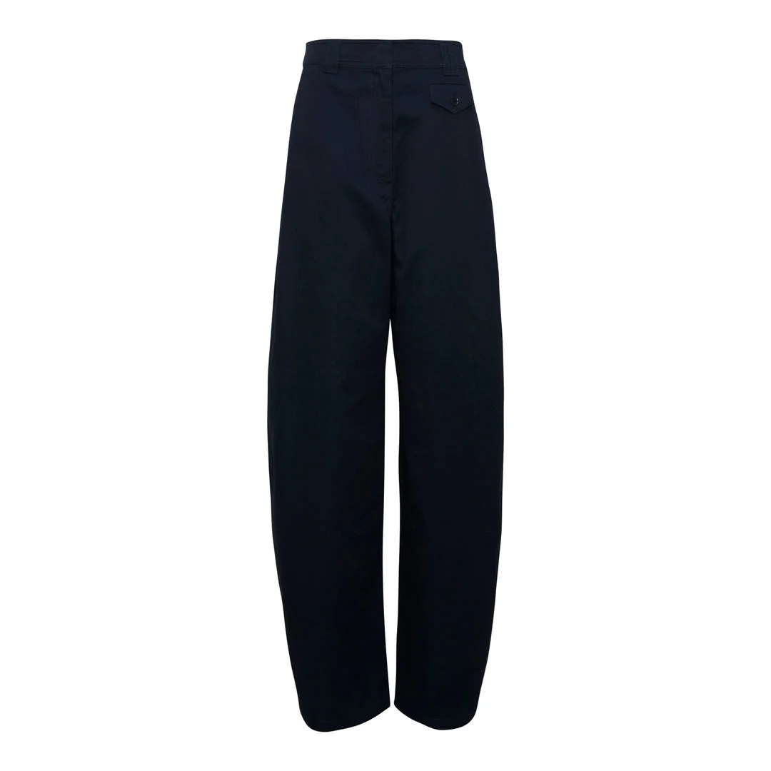 Laure Barrel Leg Trousers - 1