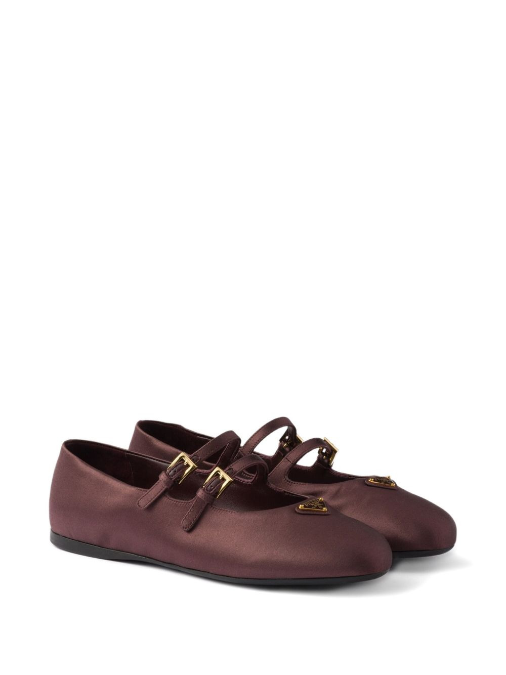 satin ballet flats - 2