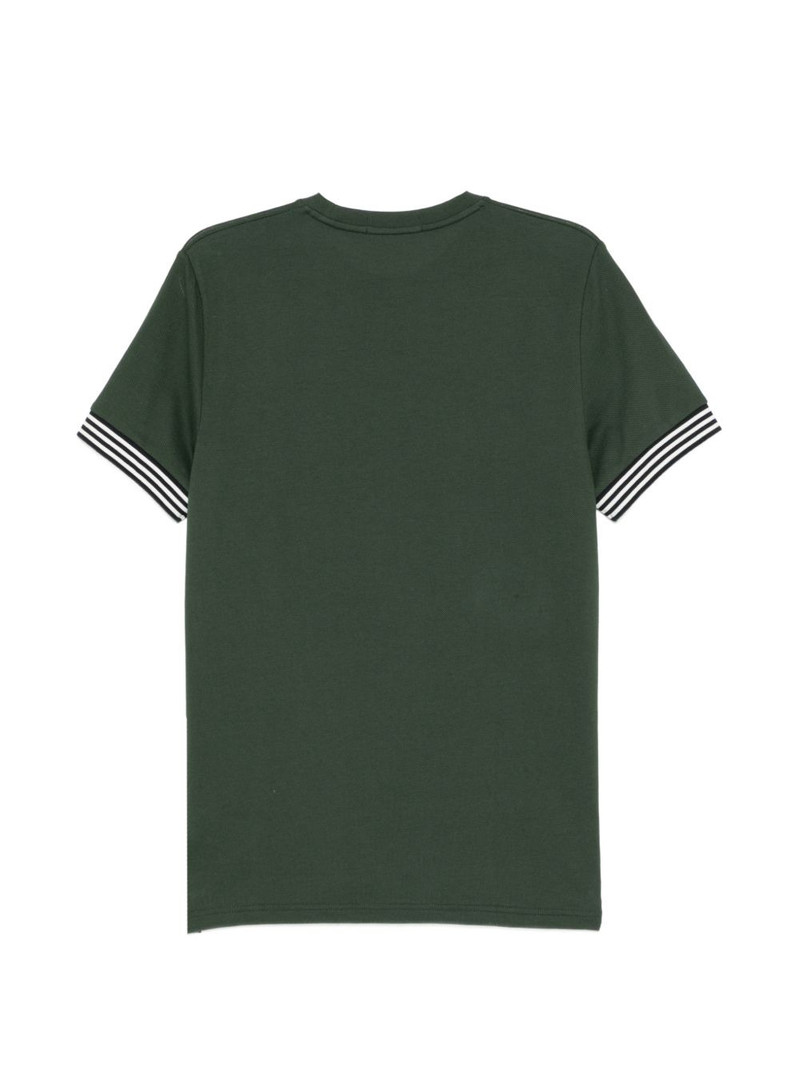 Fred Perry striped cuff logo T-shirt outlook
