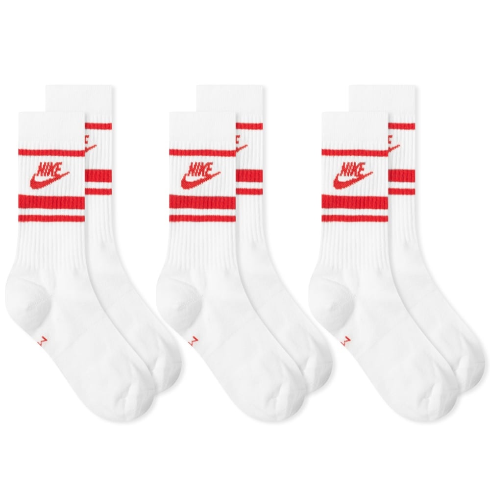 Nike Essential Stripe Sock - 3 Pack - 1