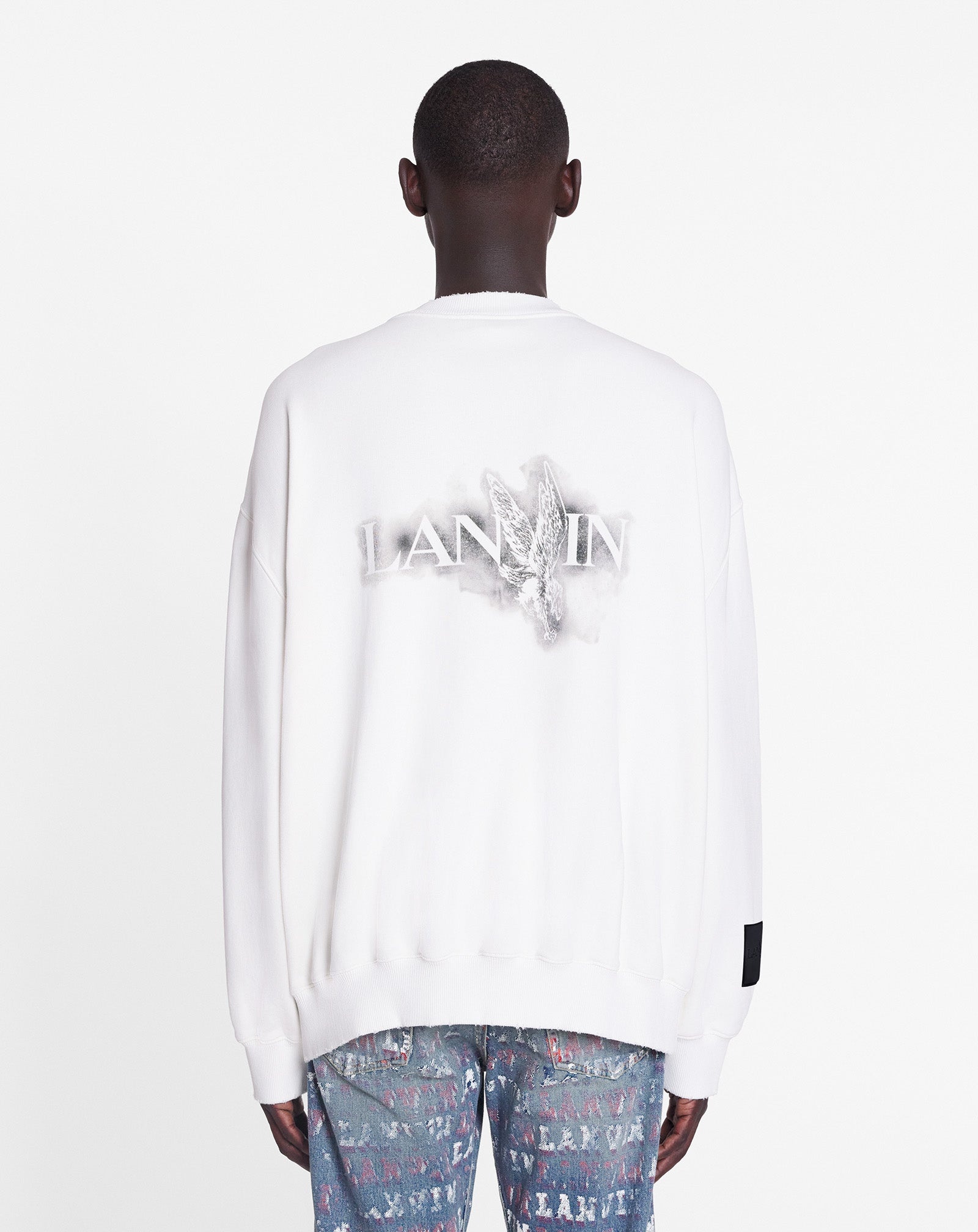 LANVIN X FUTURE UNISEX LOOSE-FIT PRINTED SWEATSHIRT - 4