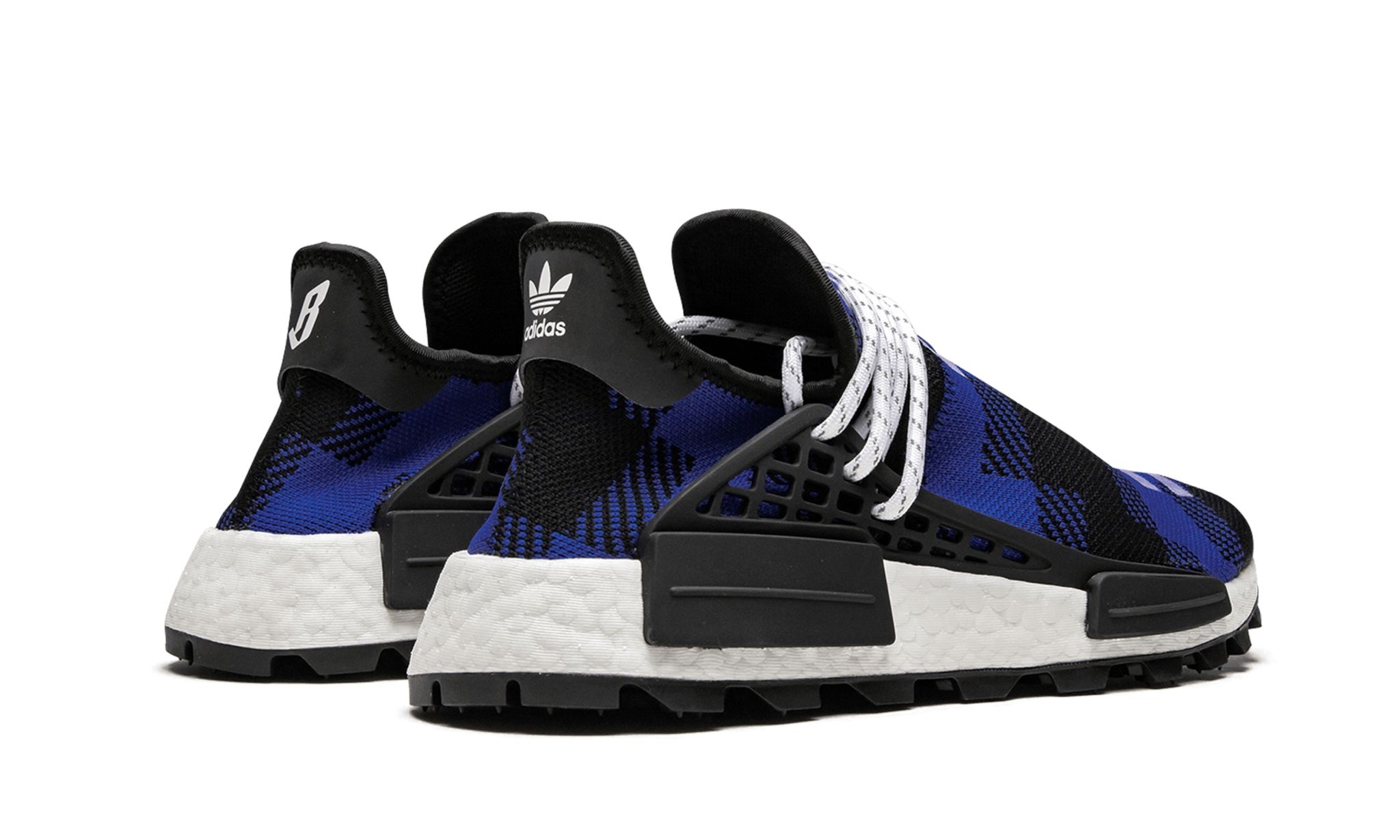 NMD Hu "BBC x Pharrell - Plaid Pack - Blue" - 3