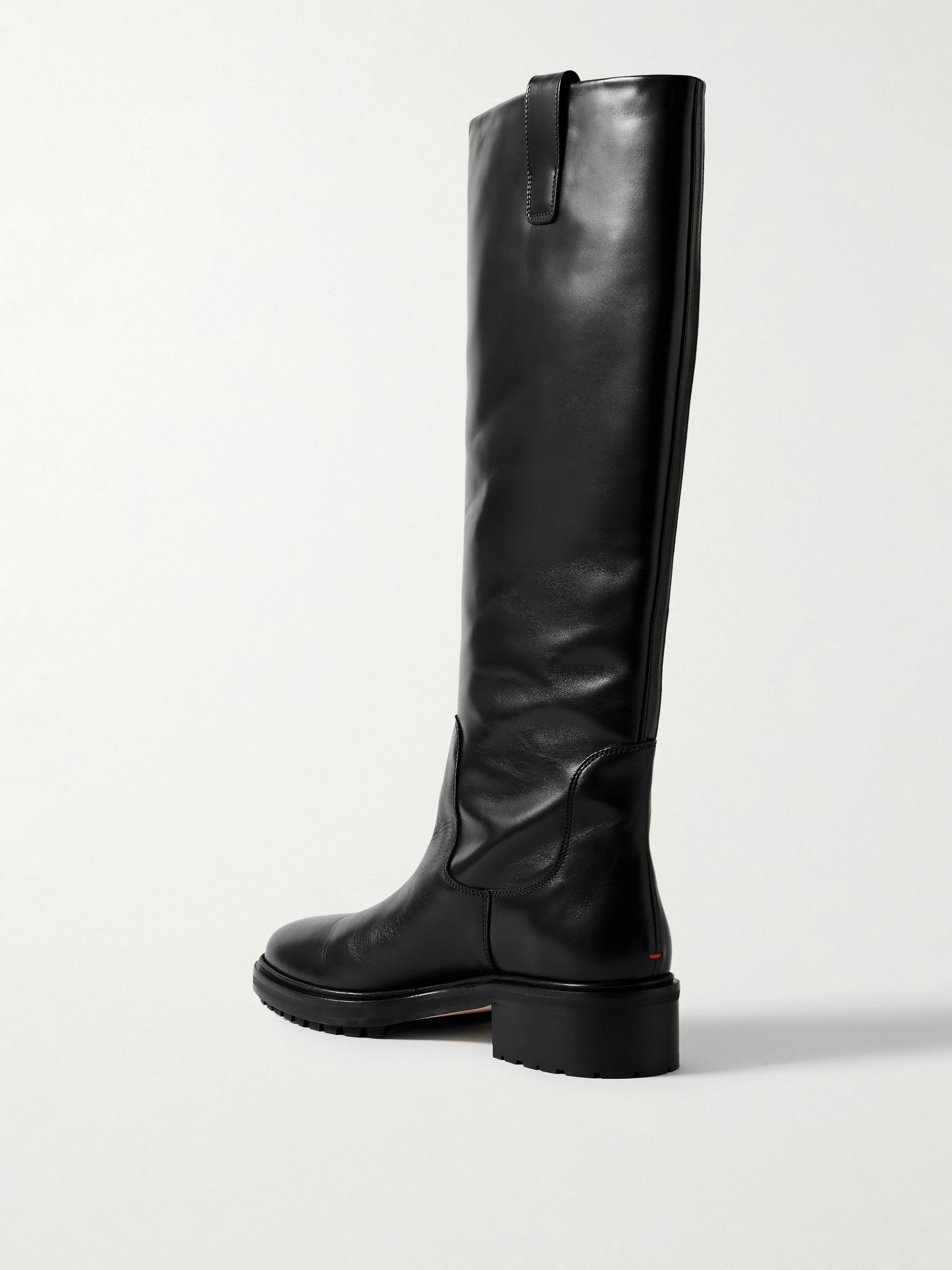 Henry leather knee boots Black - 3