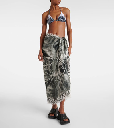 Jean Paul Gaultier Printed beach cover-up outlook