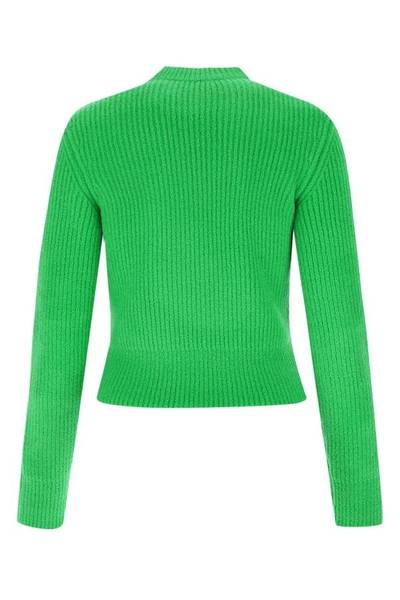 alexanderwang.t Green stretch wool blend sweater outlook