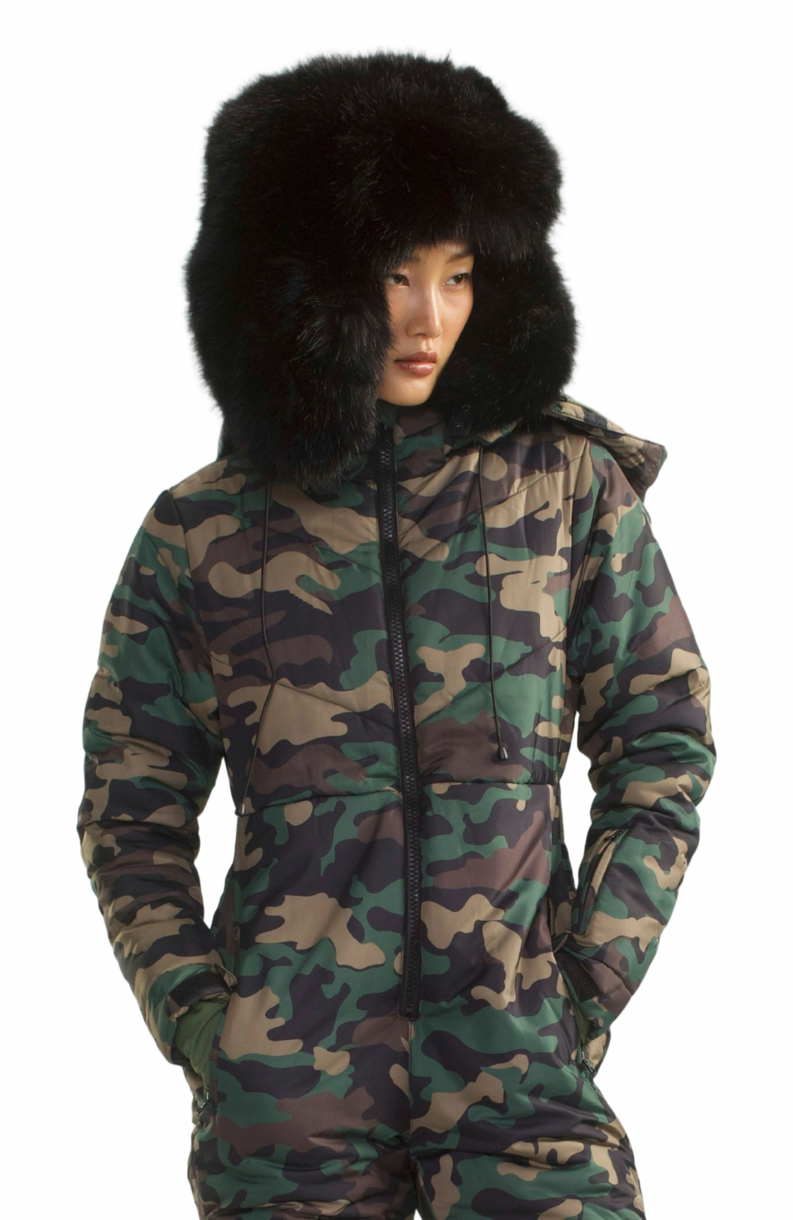 Cynthia Rowley The Snow Bunny Faux Fur Trapper Hat in Black at Nordstrom - 2