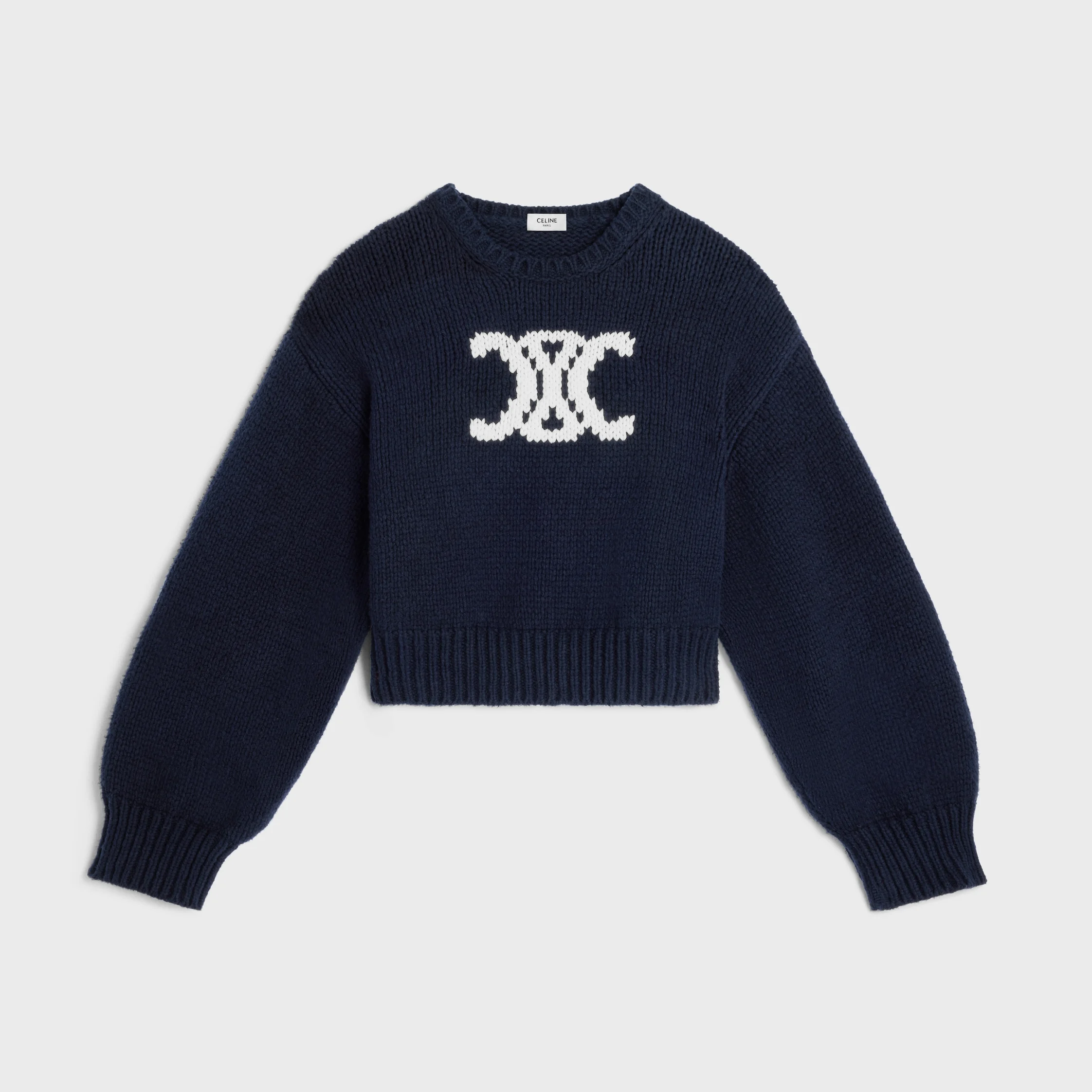 crewneck sweater IN cotton - 1