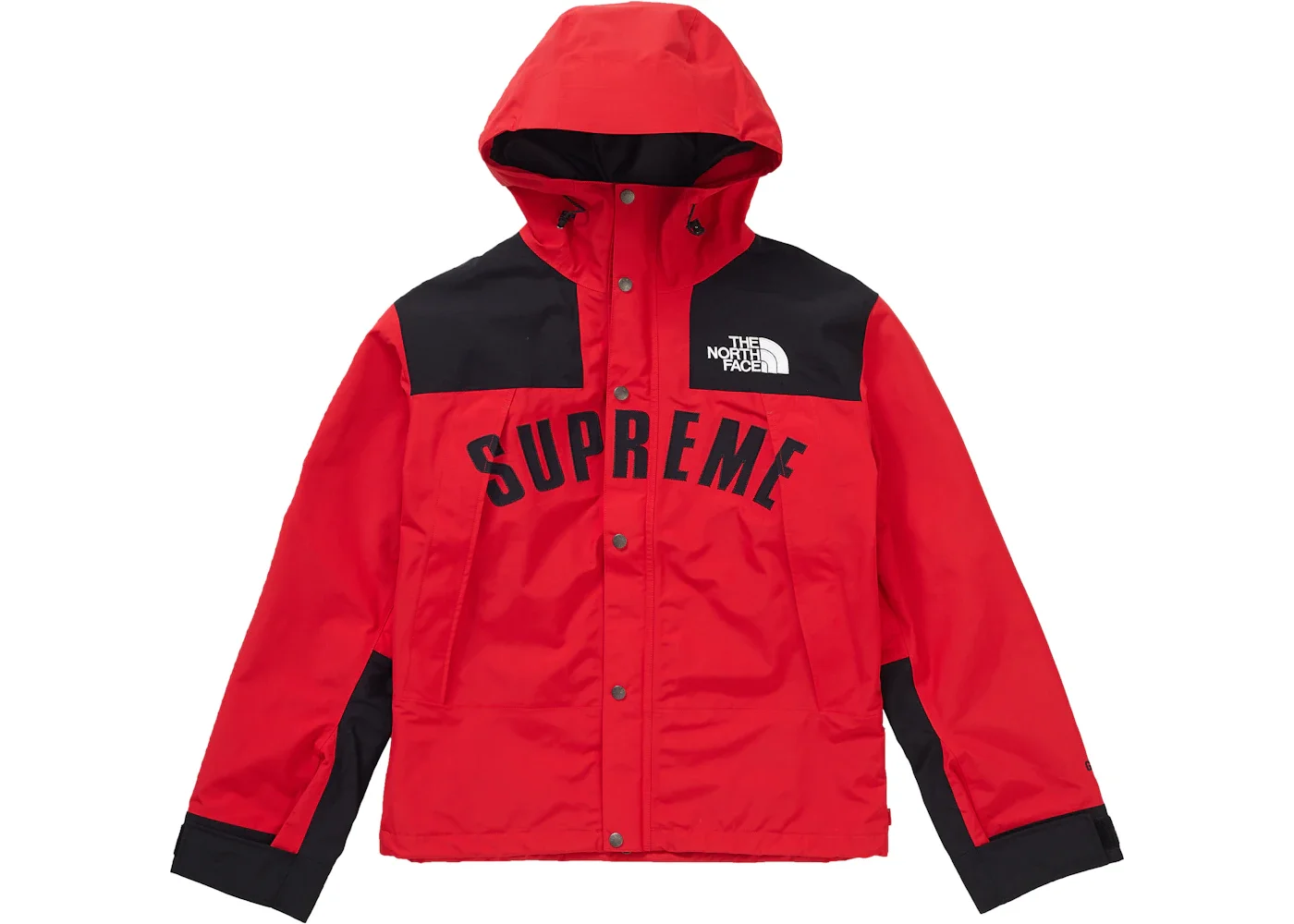Supreme The North Face Arc Logo Mountain Parka Red - 1