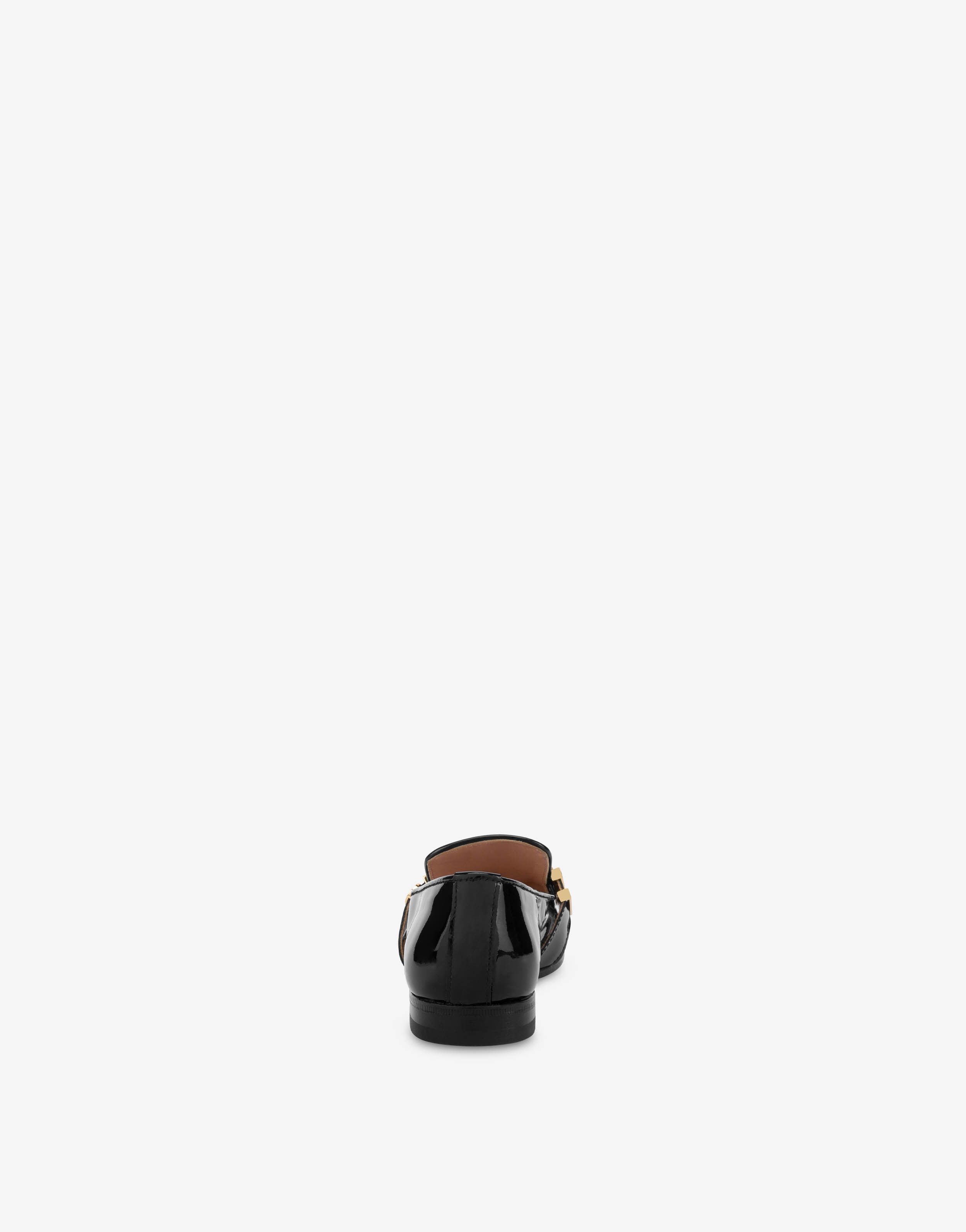 MAXI LETTERING PATENT LEATHER LOAFERS - 3